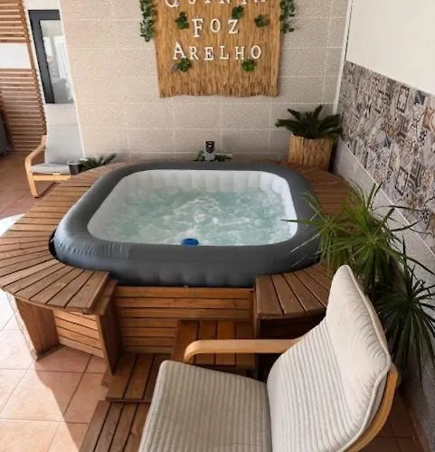 別荘 Quinta Foz Arelho Piscina Aquecida フォス・ド・アレーリョ